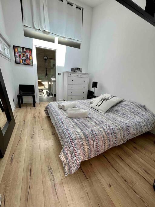 Rare ! Loft Atypique Centre-Ville Parking Jardin แร็งส์ ภายนอก รูปภาพ
