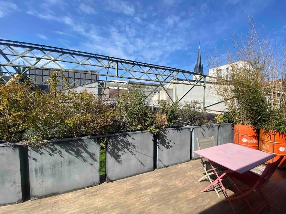 Rare ! Loft Atypique Centre-Ville Parking Jardin แร็งส์ ภายนอก รูปภาพ